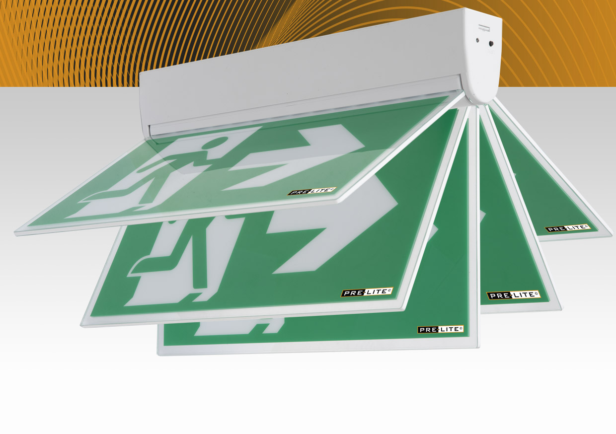 Flexibele Nooduitgangverlichting Pre-Lite